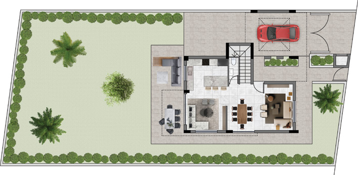 ground floor villa 1