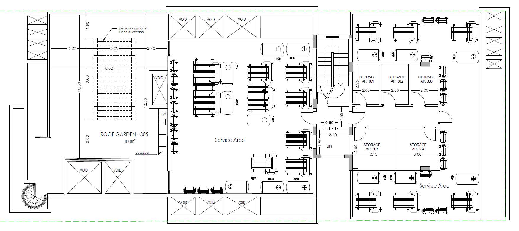 roof plan